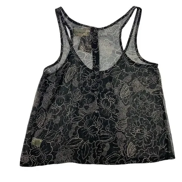 Staring at Stars Sheer Sleeveless Top Size Small - Picture 5 of 8